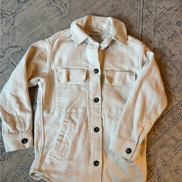 Everlane Jackets & Blazers - Everlane Cream Jacket shirt